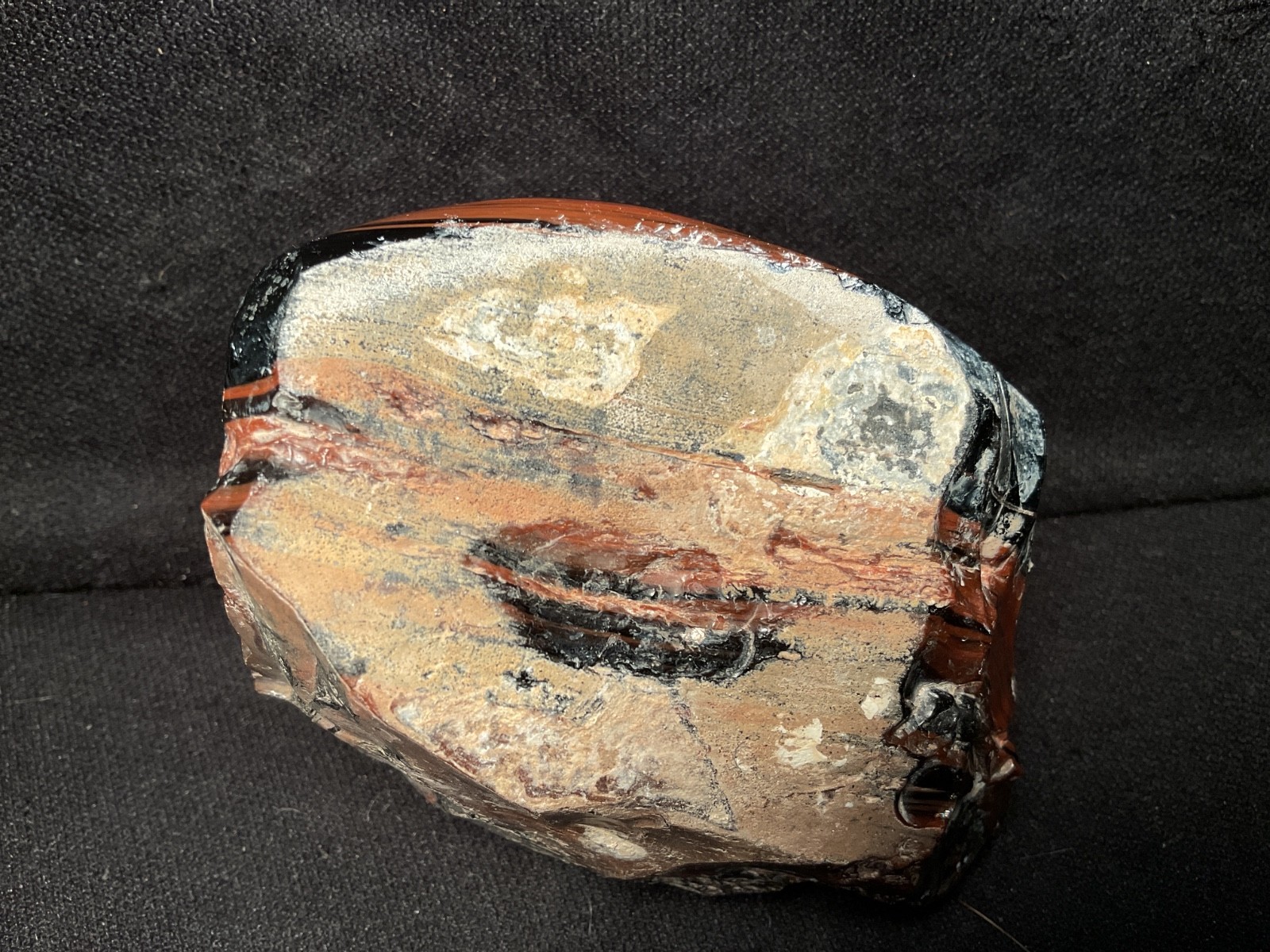 ~RW~ ROUNDED/ELEGANT “GOLD SHEEN OBSIDIAN” ~~ STUNNING SHOW PIECE