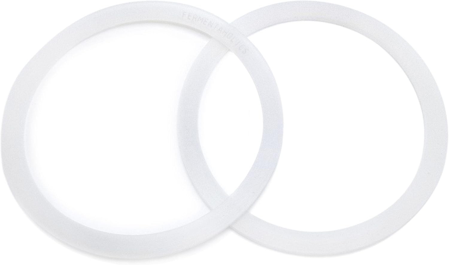 Fermentaholics Silicone Gasket For Standard 110 MM Gallon Lid – 110 mm, Clear