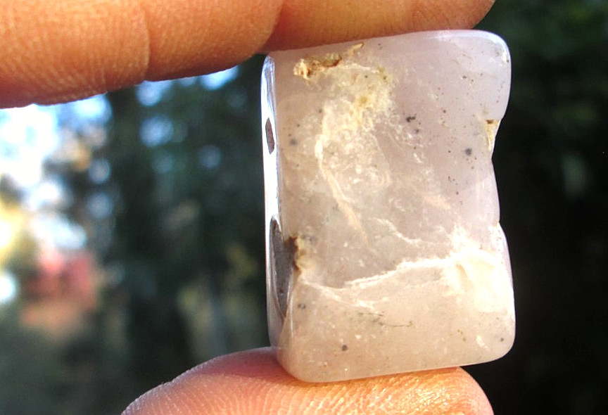 Genuine Natural Ussingite- Large Tumble -Greenland- 2.5 x 1.7 x 1.1 cms-11.60g