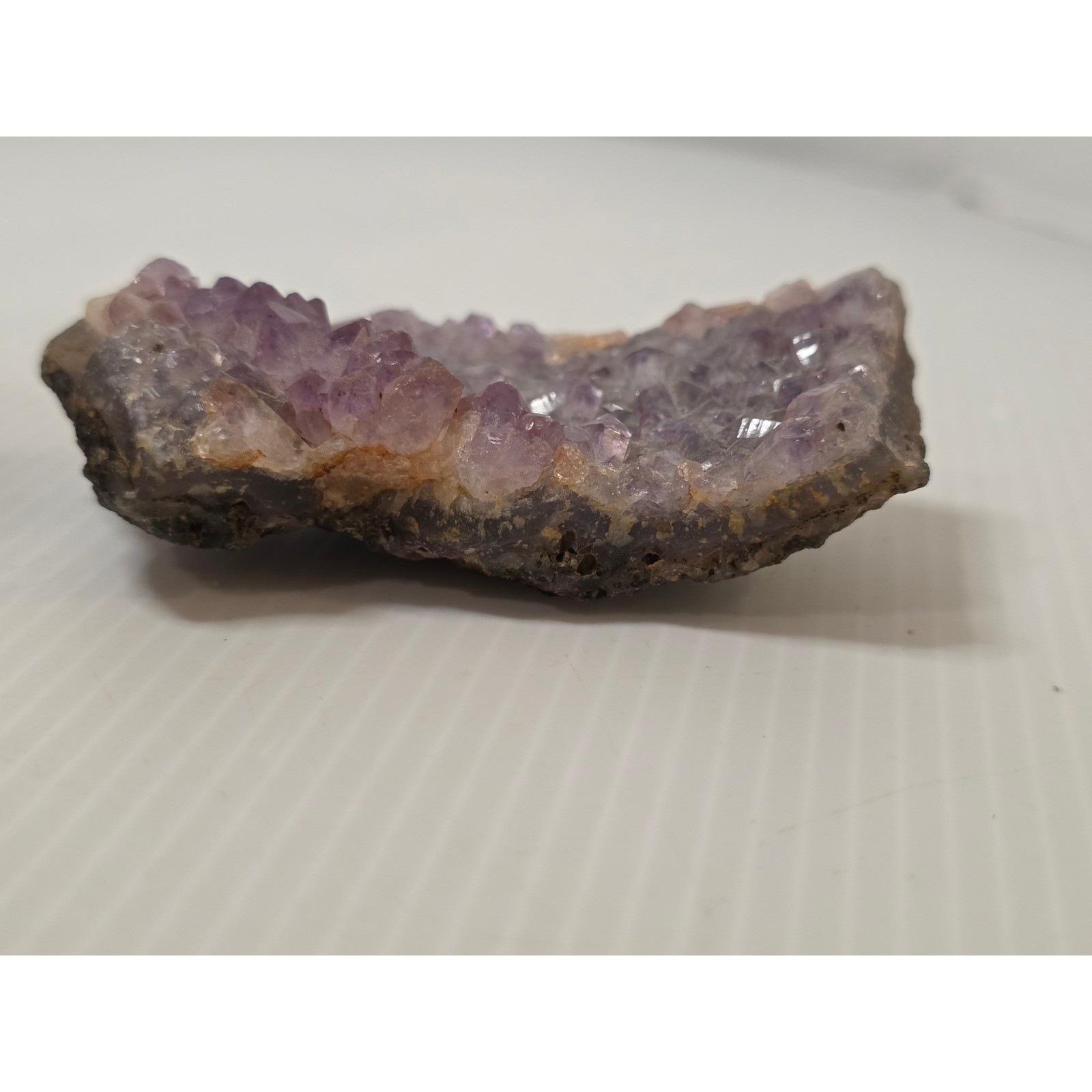 Unbranded Amethyst Crystal Cluster 3.5in Purple Fair Raw Specimen Druzy
