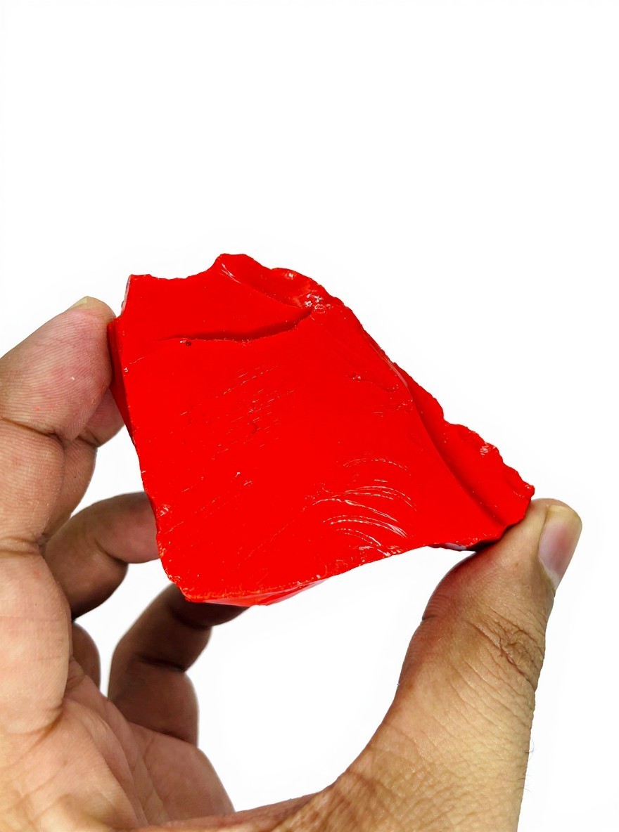 Authentic Italian Red Coral Raw Crystal | 400-500ct Rough Gemstone for Jewellery