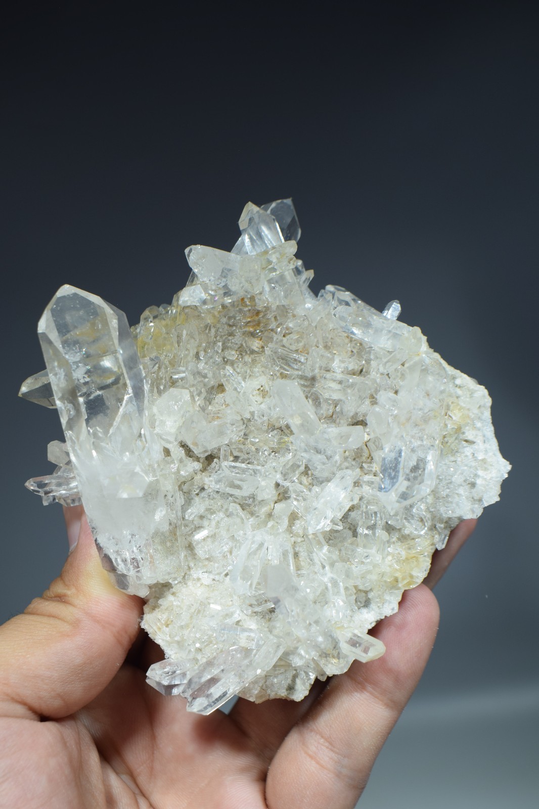 Natural Quartz Crystal Cluster Specimen 230g 88x80x30mm Collector Display
