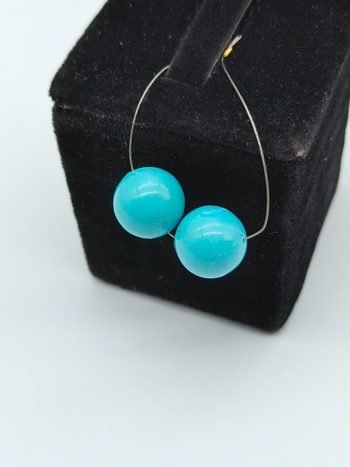 Natural Turquoise Round Shape Smooth Beads New Arrival Gemstone Beads Gemstone