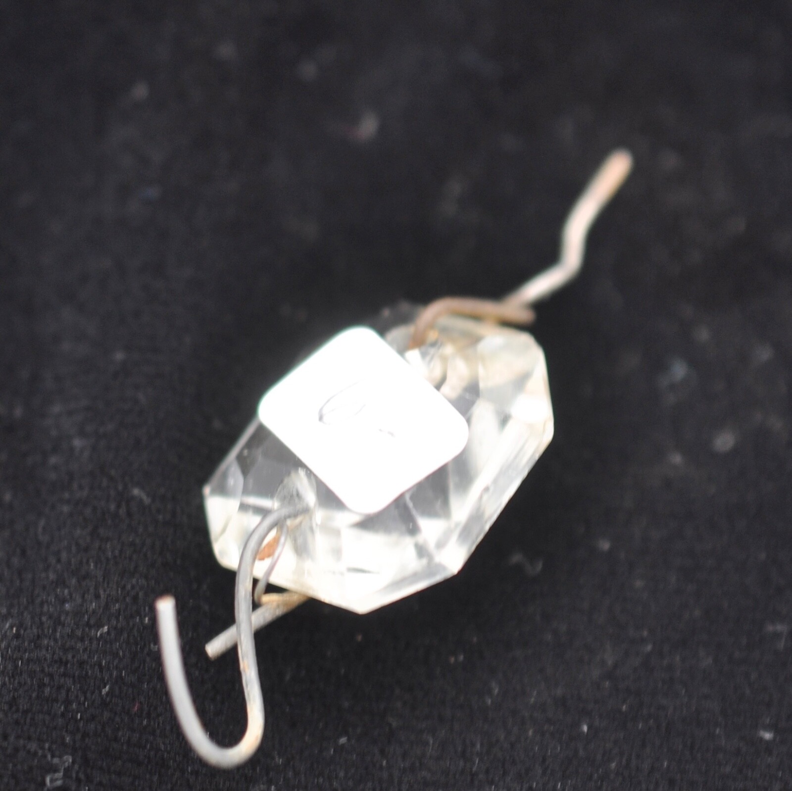 Palm Springs Elaborate Hotel Crystals From Chandelier 3/4″ Square Octagon