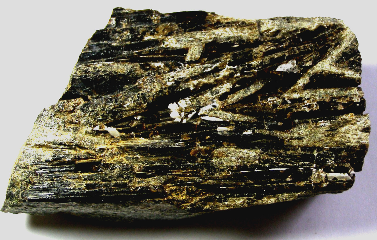 VERY RARE VESUVIANITE CRYSTALS on DIOPSIDE BASE 500 gms 11.0 x 7.5 cms NAMIBIA