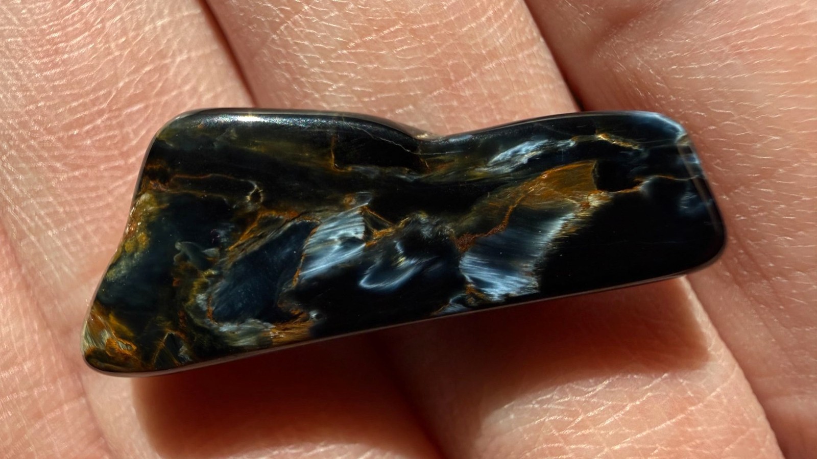 Natural Pietersite Piece Specimen 2.9g Weight 30mm Length x 11mm Width Freeform