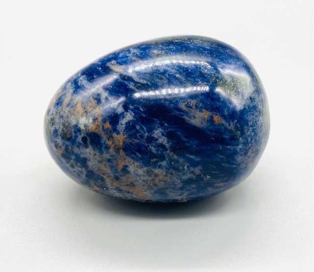 Sodalite Gemstone Egg ~2″ Crystal Healing Meditation (Each Varies Naturally)