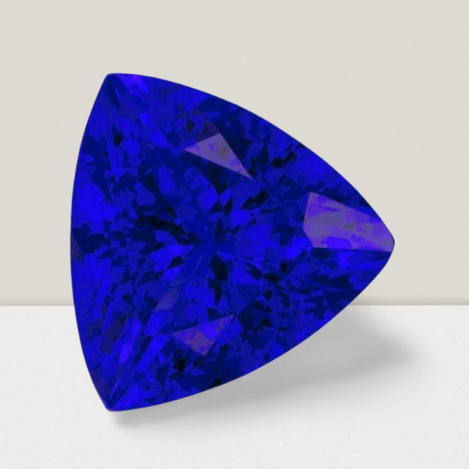 Tanzanite Trillion Cut Gemstone 5.1 Cts – 11 mm AAA+ Loose Gem