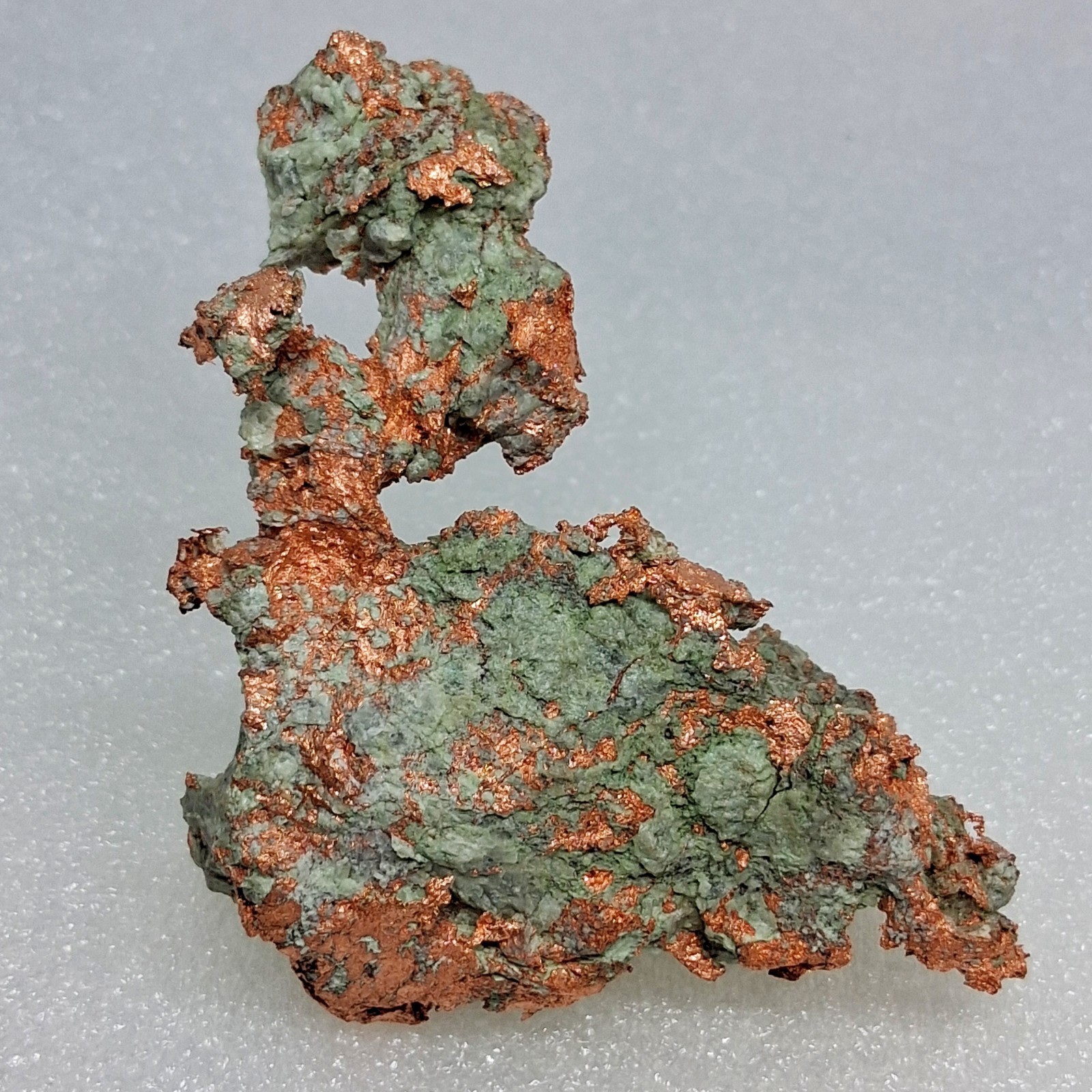 Raw Native Copper Specimen With Chrysocolla Large Natural Healing Copper Nugget