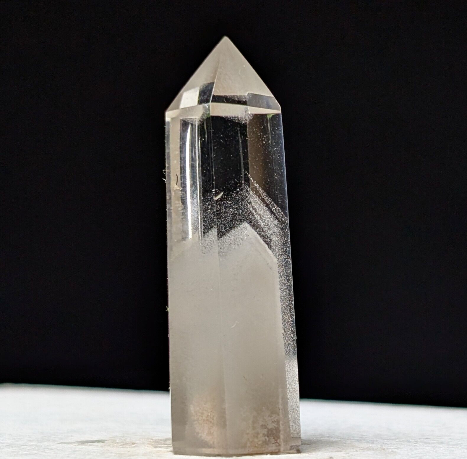 Clear Quartz Tower Phantom Mountain White Garden Crystal Gemstone Point Chakra