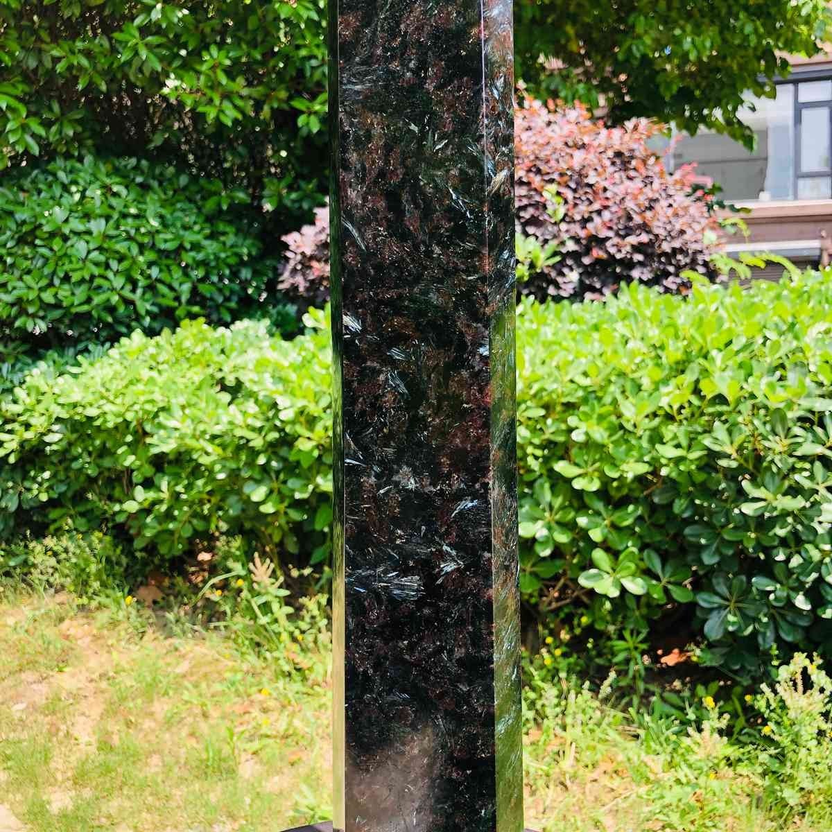 14.21LB Natural Fireworks Stone Obelisk Quartz Tower Crystal Wand Point Healing