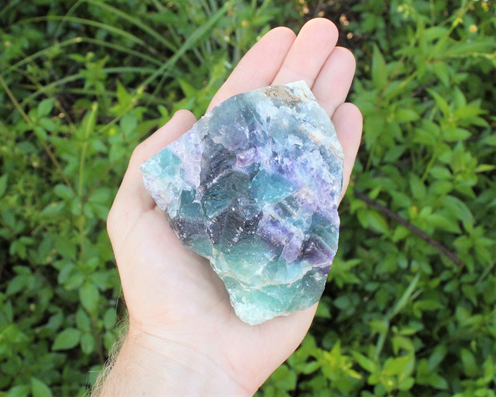 JUMBO Rough Natural Rainbow Fluorite Chunks – Huge Raw Rainbow Fluorite Crystals