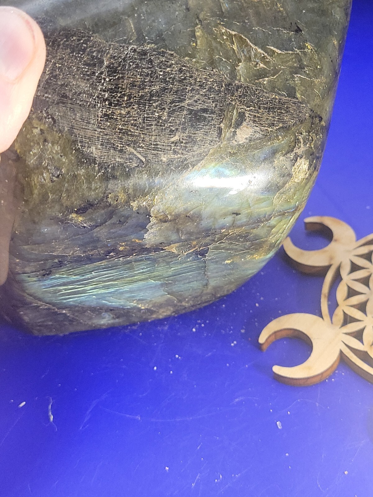 Large Labradorite Freeform Full Polish Madagascar