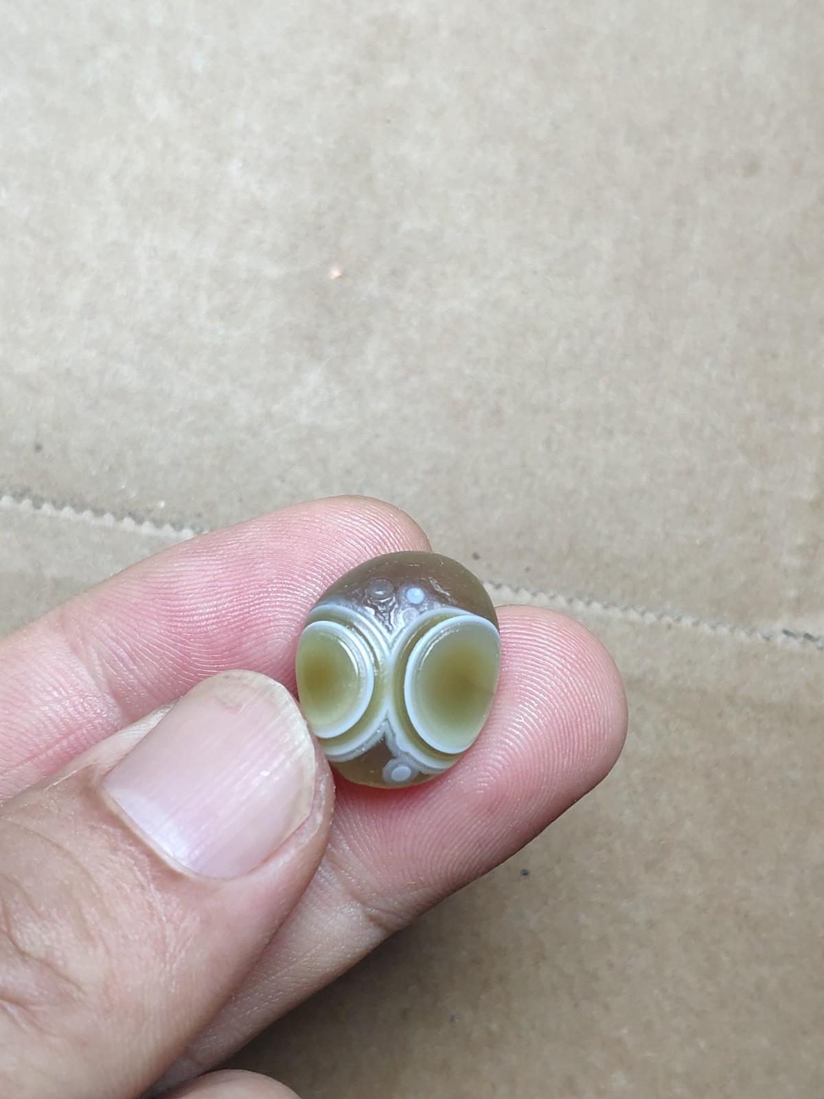 18mm Beautiful Natural Gobi Agate eye agate collection