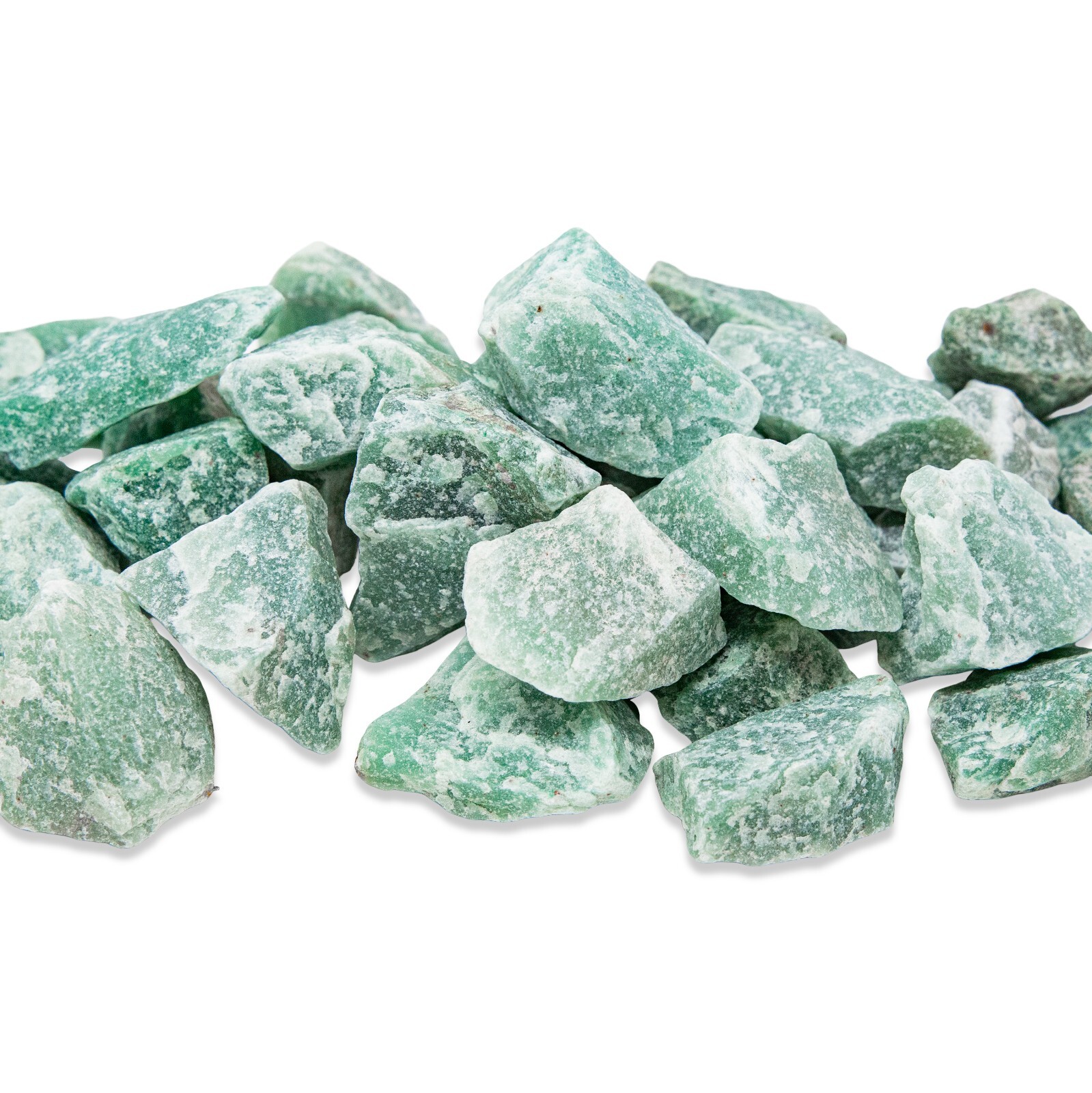 Green Aventurine Crystal aka Green Quartz Bulk Wholesale Crystals from Brazil