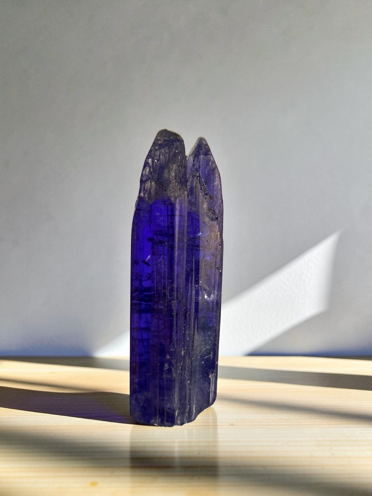 AAA Natural Tanzanite Crystal From Merelani Hills Collector’s Choice 19.5 Carats