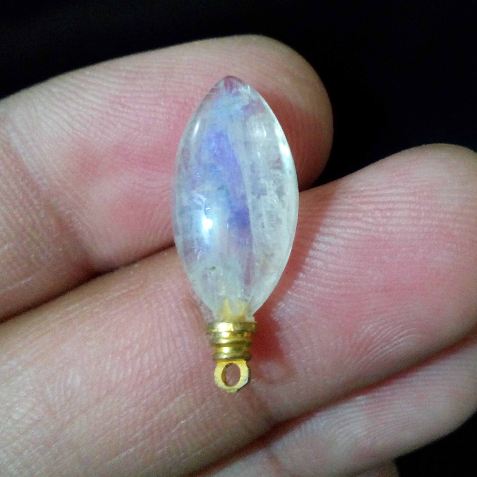 Attractive A+ Rainbow Moonstone Cabochon Drill Marquise 11.50 Crt Loose Gemstone