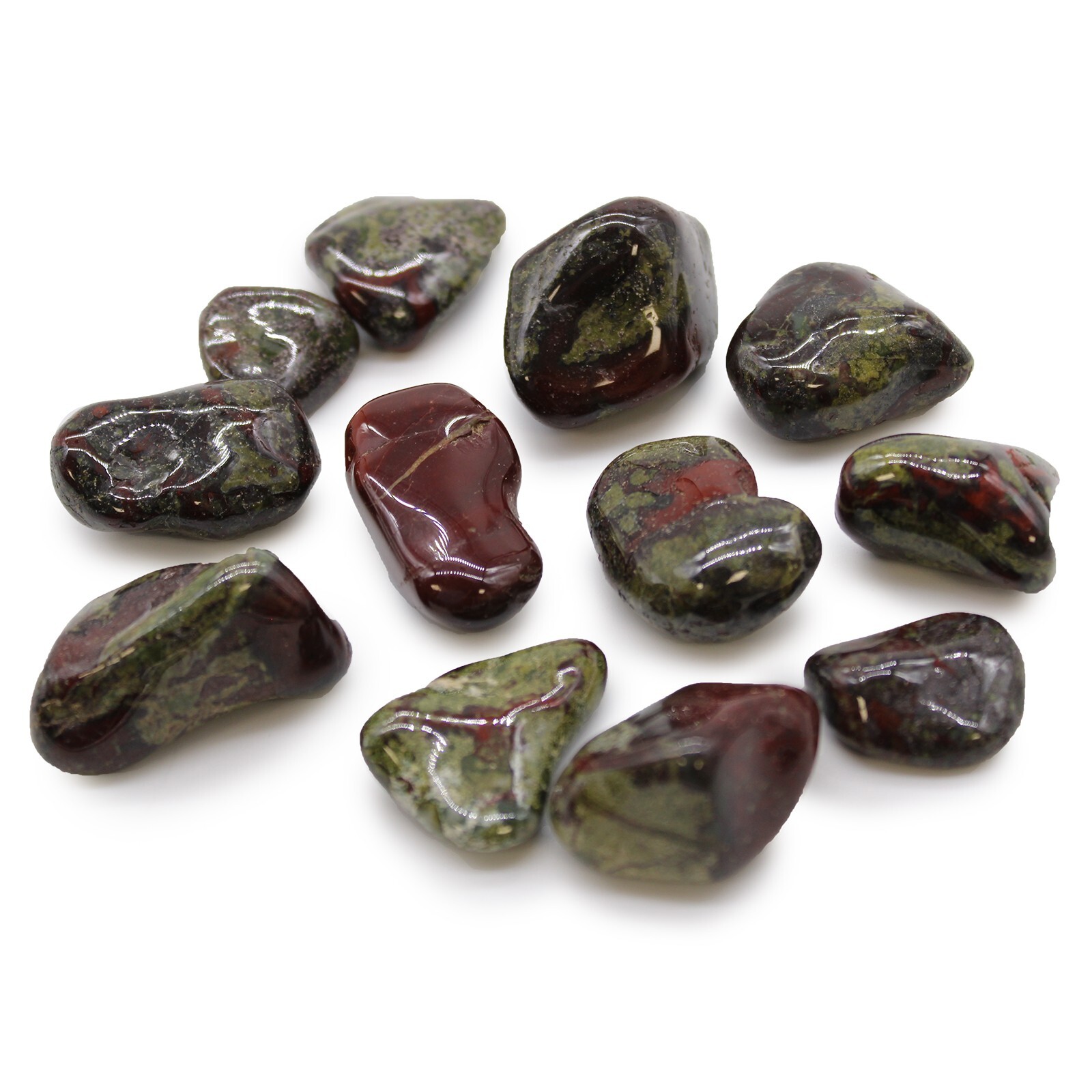 2025NEWFIND High Grade Quality 3pcs Bloodstone Home Decor Healing Gift