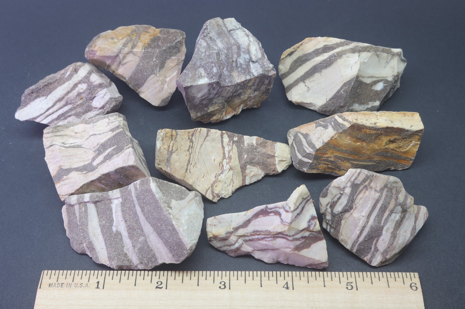 Zebra Jasper 1 LB Natural Mineral Black & White Gemstone Specimens
