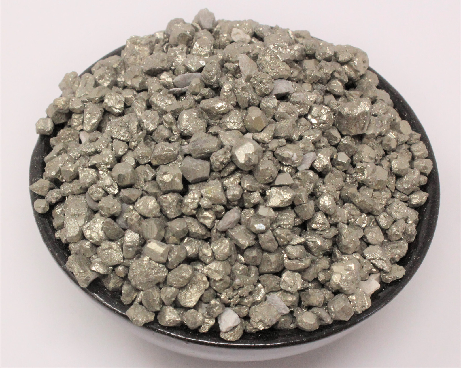 Pyrite Semi Tumbled Rough Gemstone Mini Chips 4 – 10 mm (Wholesale Pyrite Chips)