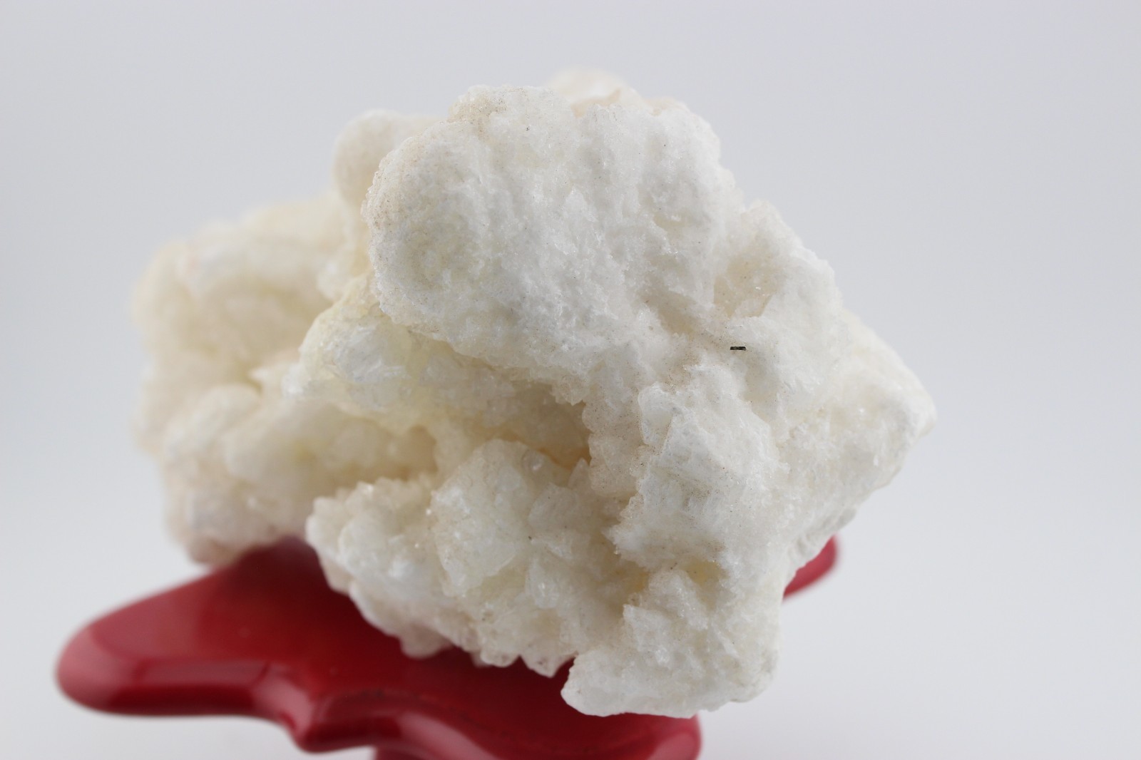 Large 2lbs 1 ounce white calcite aragonite mineral structure 5.25″ x 4″