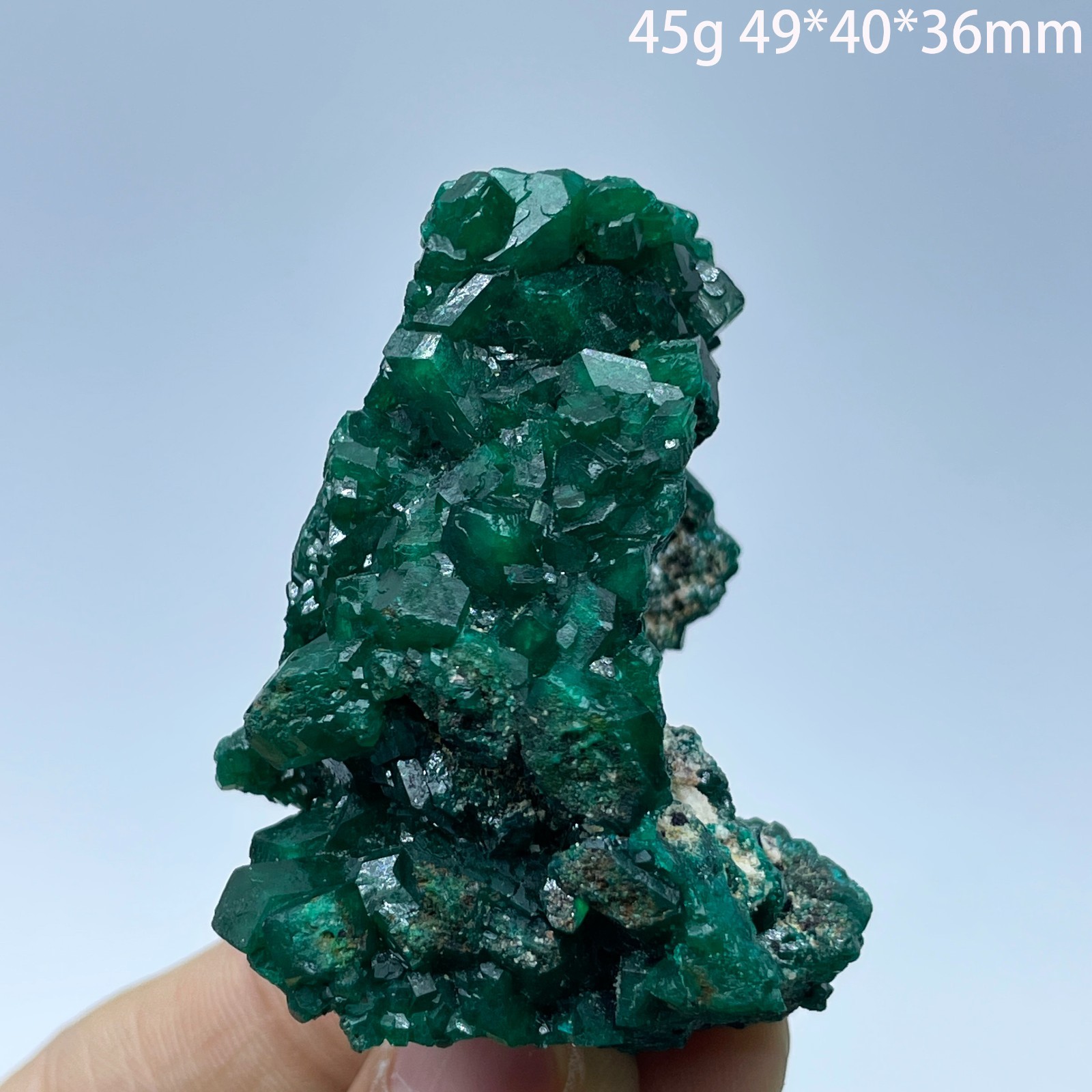 Natural Congo Green Dioptase Mineral Specimen Stones Original Teaching Healing