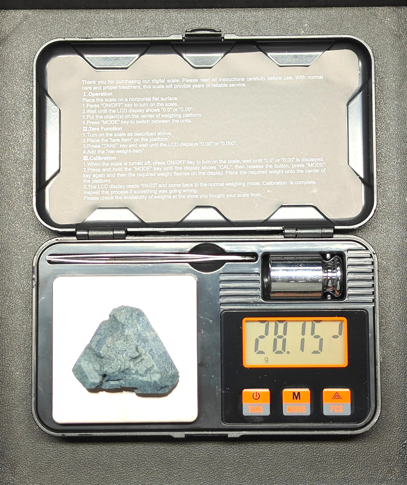 BENITOITE CRYSTAL TRIANGLE SPECIMEN ” GIANT ” Gems Gemstones Rare