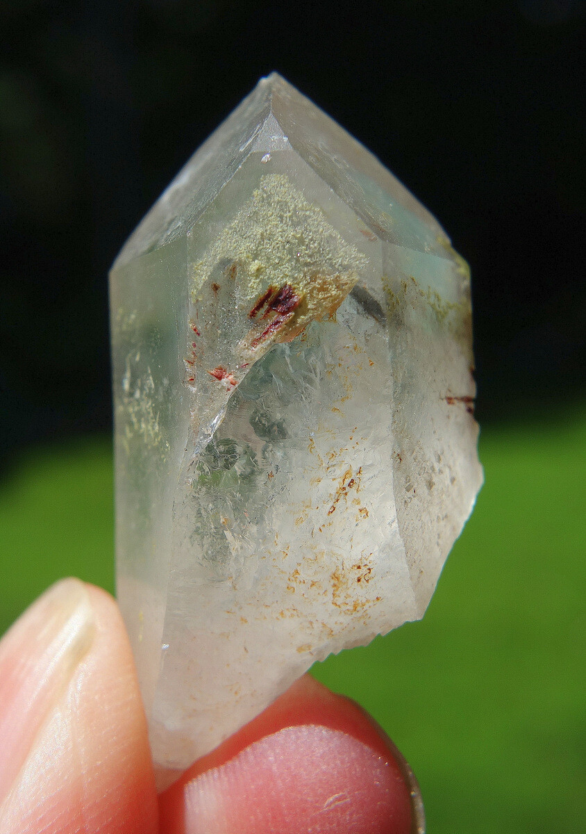 Sweet Ajoite Phantom in Quartz Crystal – South Africa