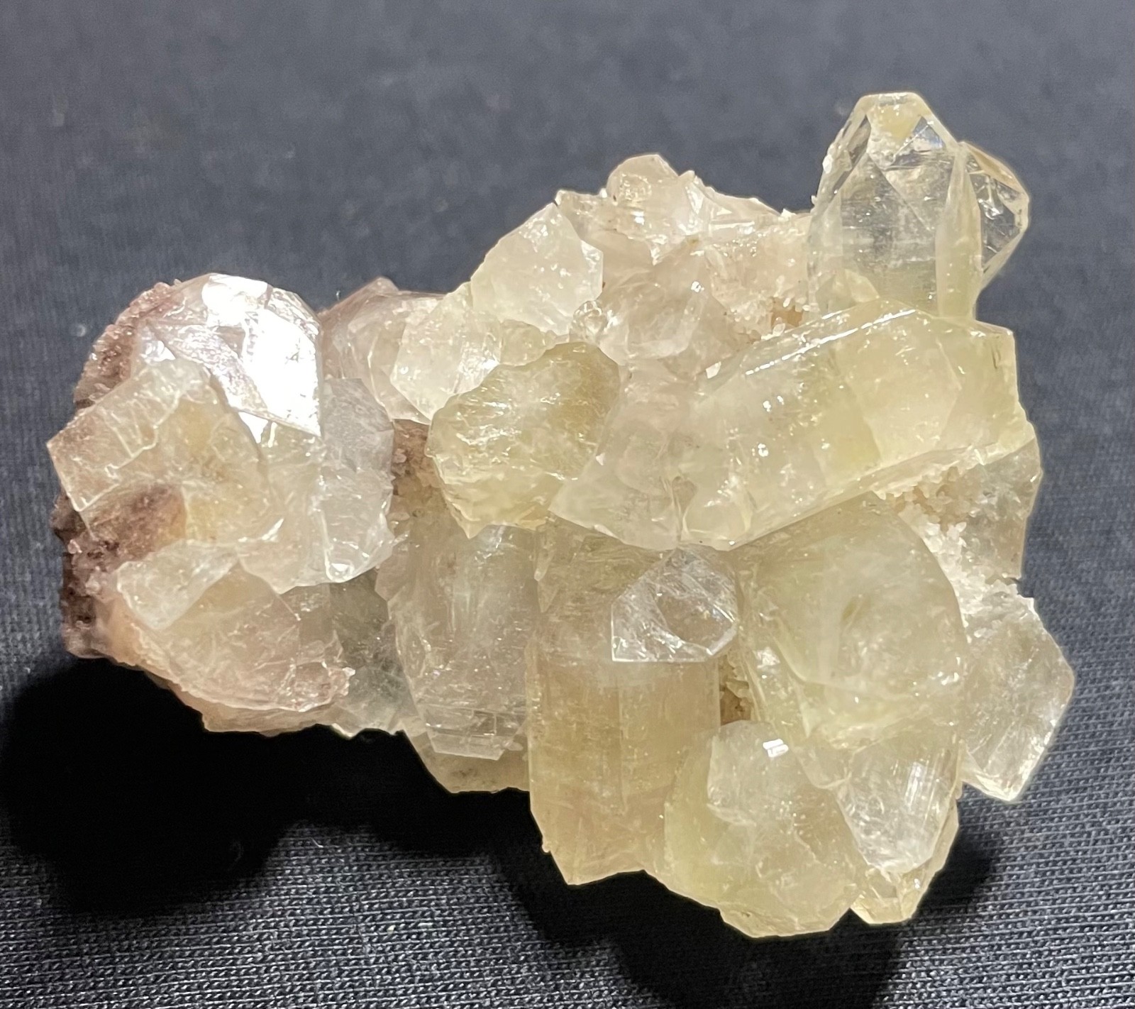 2 pieces Natural Apophyllite cluster crystal stone 143 gr 6x5x4 cm