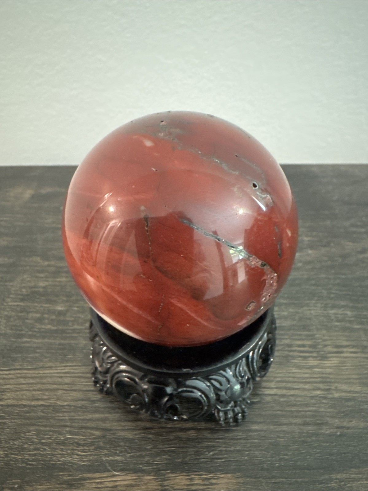 Mookaite Jasper Crystal Sphere 298 Grams 2.3”