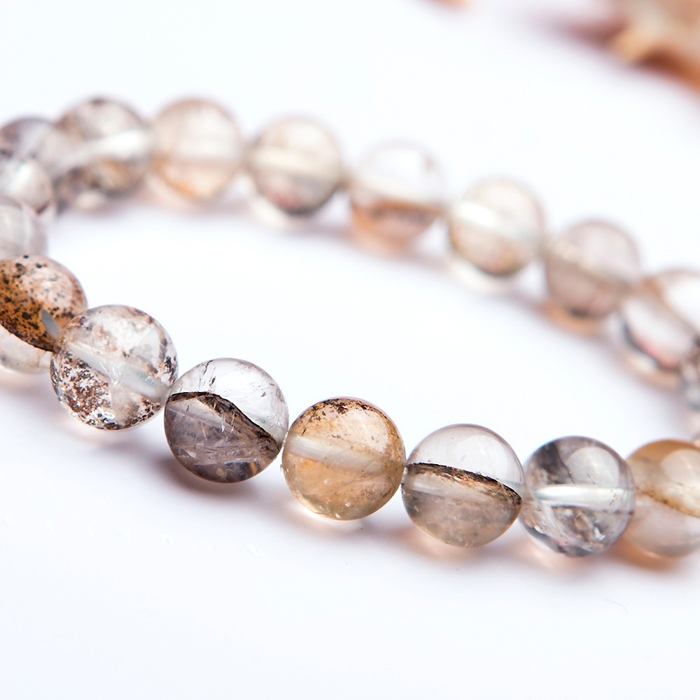 Natural petrified wood Gemstone Old Rare Beads Bracelet Adult Collector’s Item