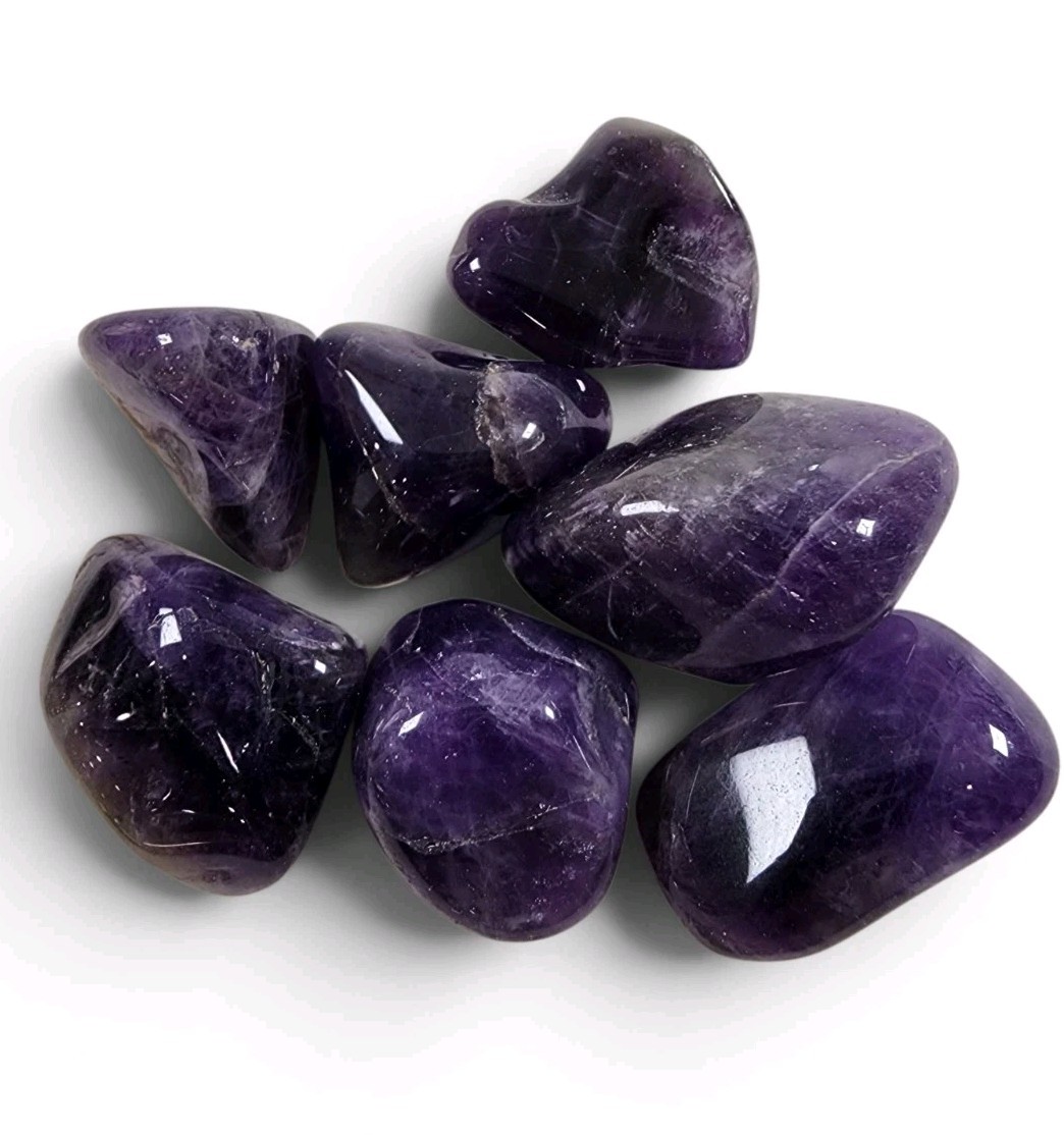 Amethyst Polished Stones from Brazil 77.8 grams.