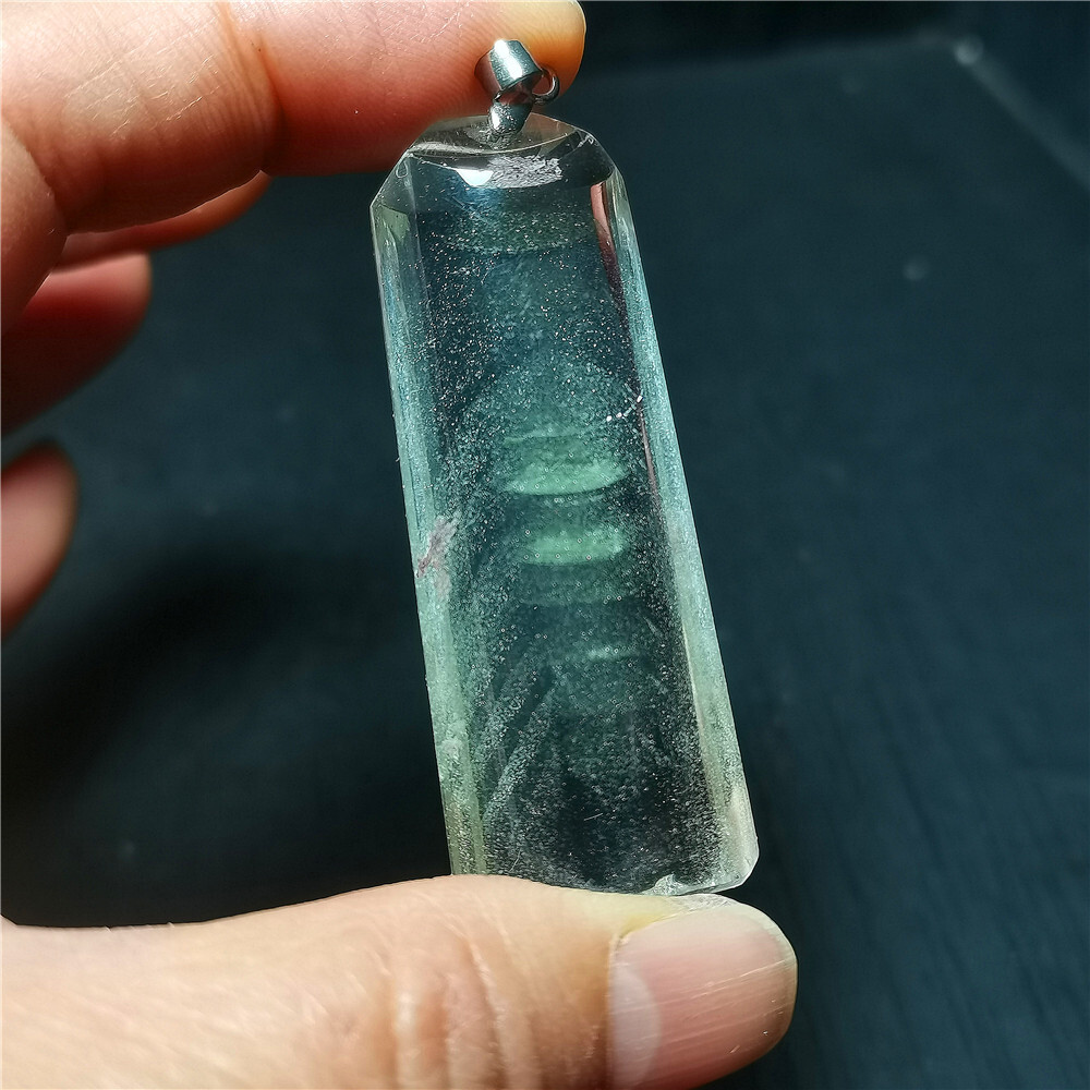 Rare Clear Golden Rutilated Inclusions Quartz Gold Needles Crystal WYY2893