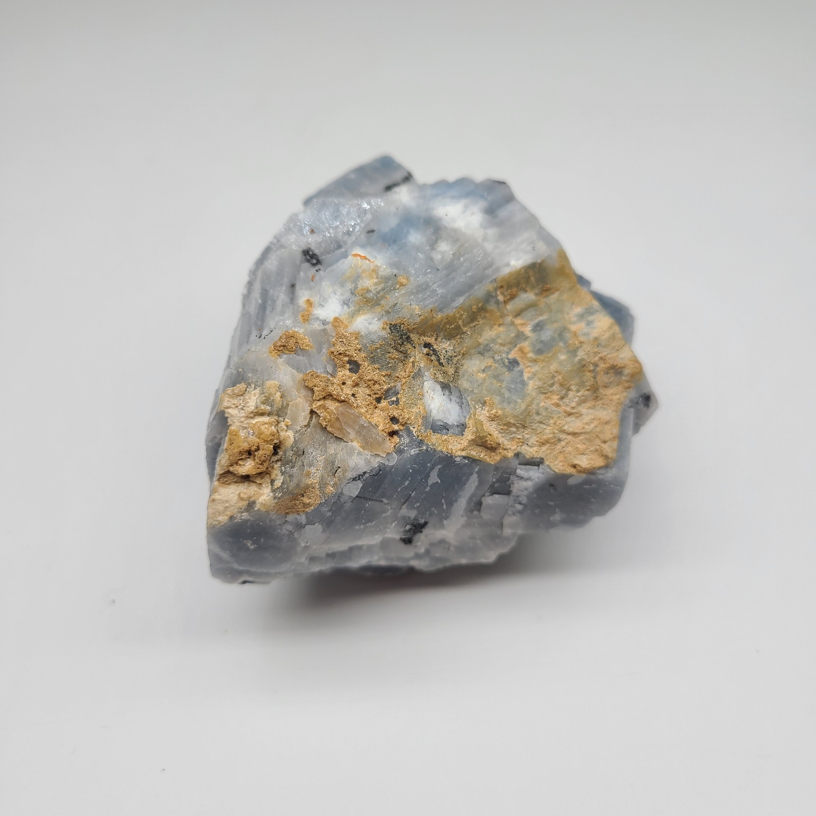 Natural Sky Blue Calcite Specimen From Namibia