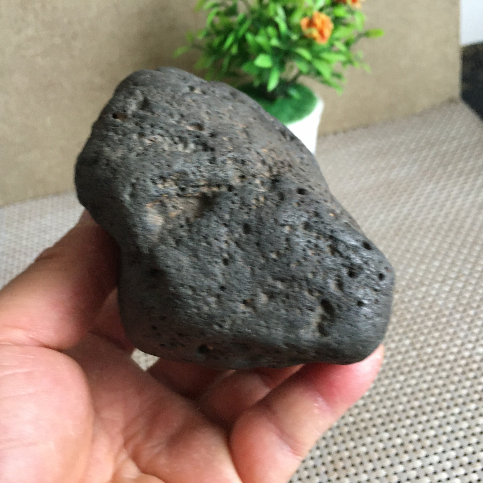 725g Natural Iron nickel Non-magnetic Meteorite Specimen from China B2495