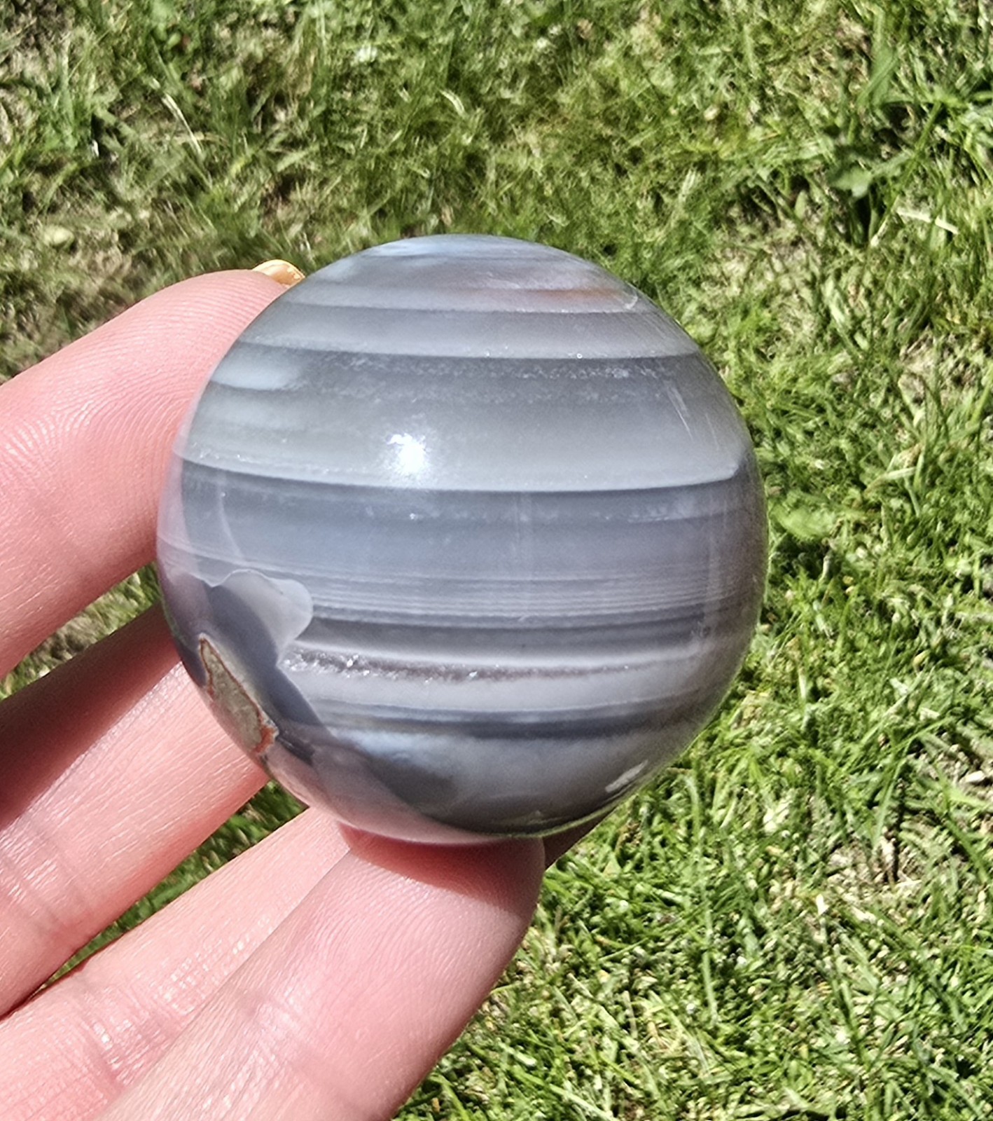 Botswana Agate Sphere 38mm