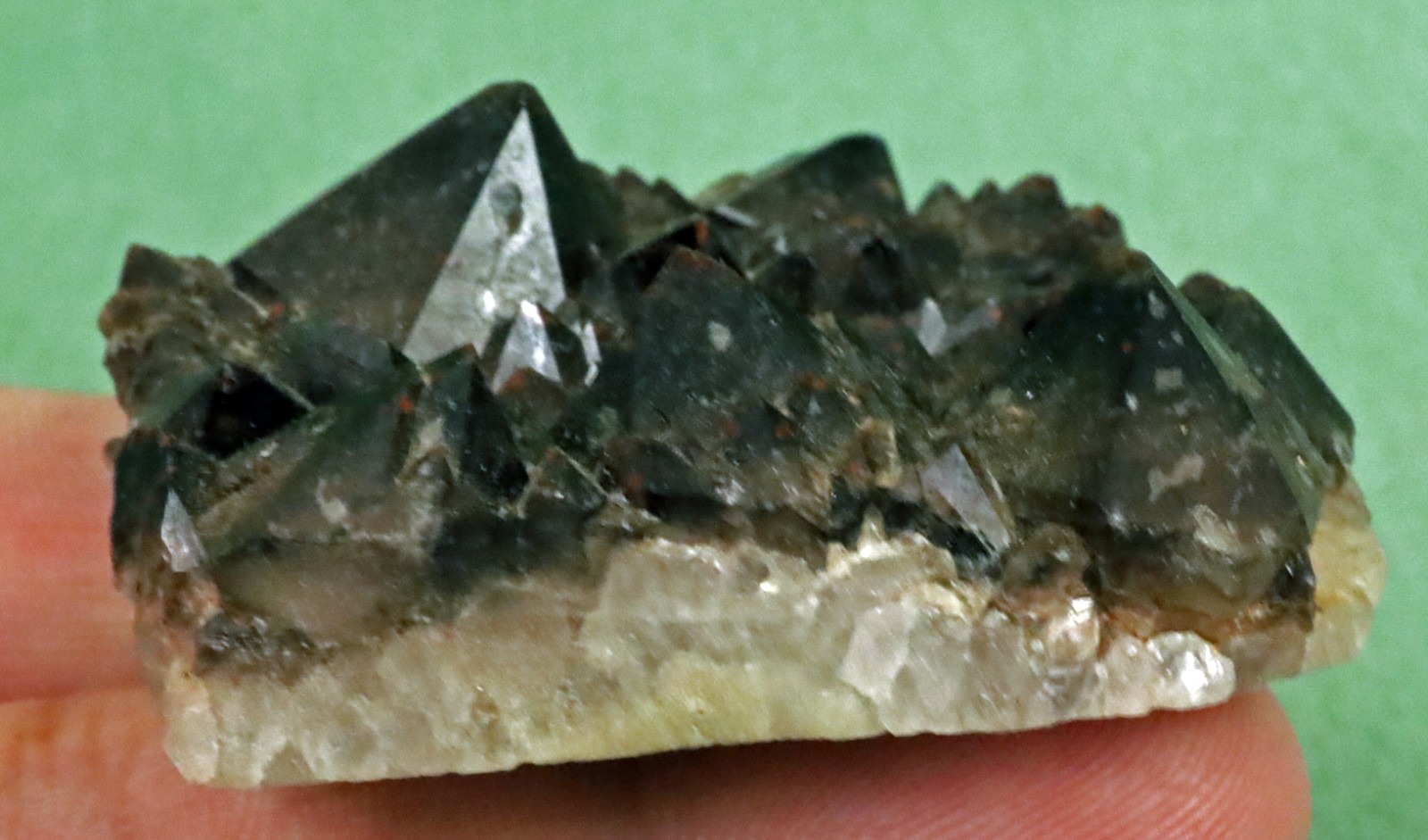 Thunder Bay Hematite Dark Purple “Black”Amethyst Cluster Ontario, Canada