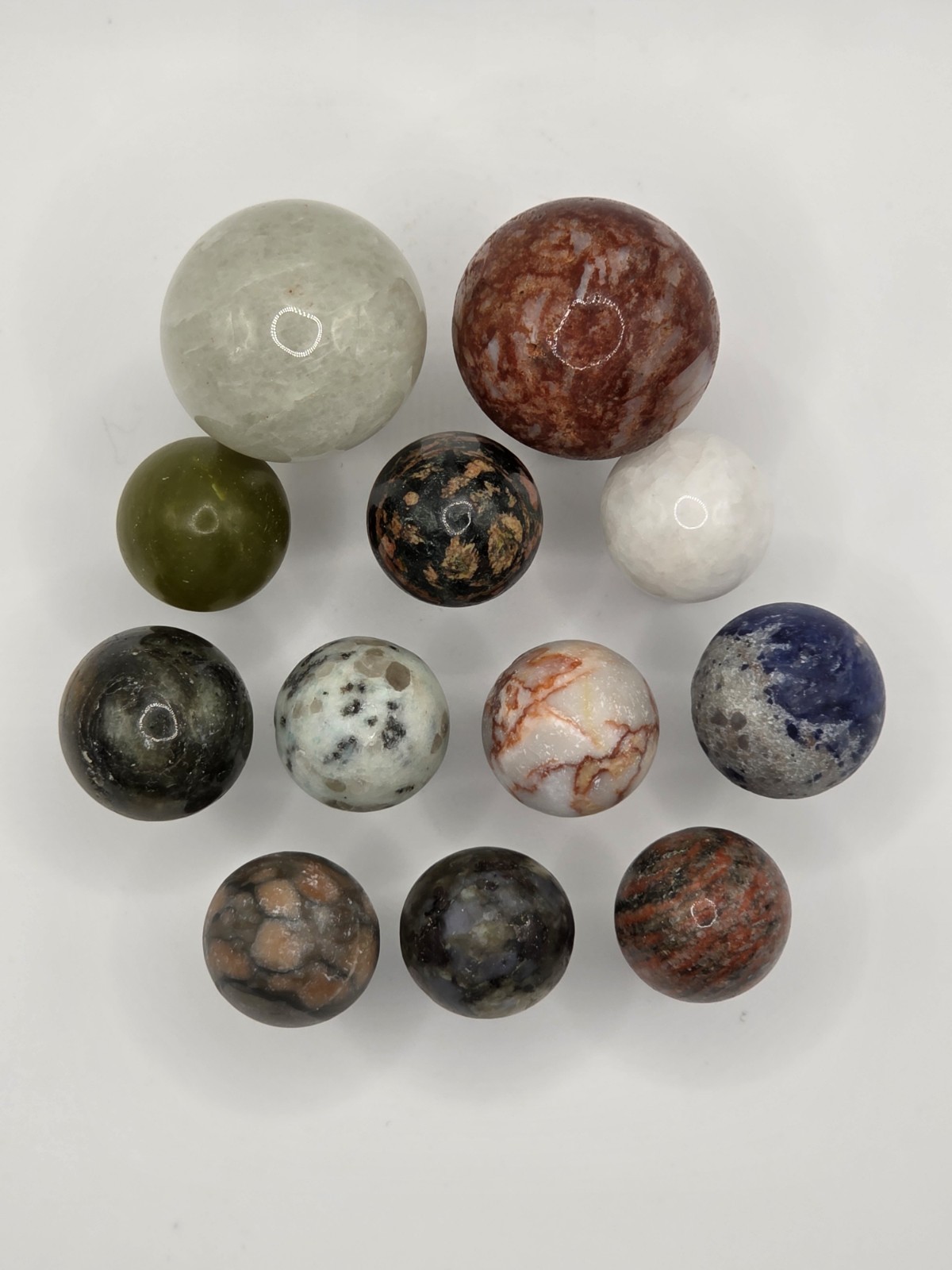 🍄 Mixed Crystal Mushroom Carving lot x12 – 294 grams 🍄🍄🍄