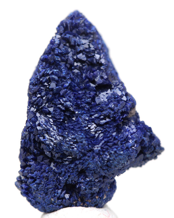 Azurite Specimen DEEP BLUE Crystal Cluster Mineral MOROCCO w/ ID card