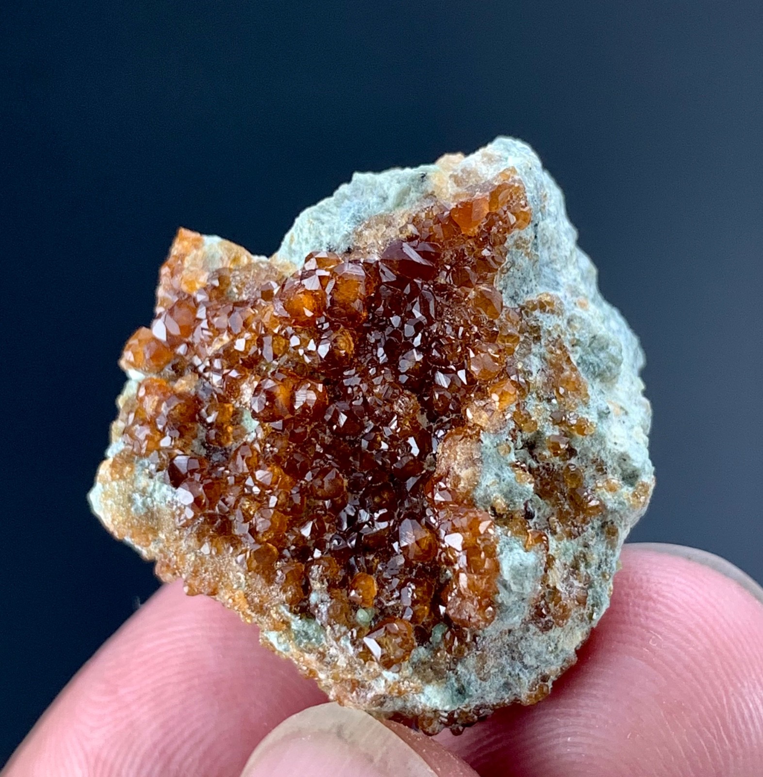 88 Carat Natural Garnet Spray Specimen From Pakistan