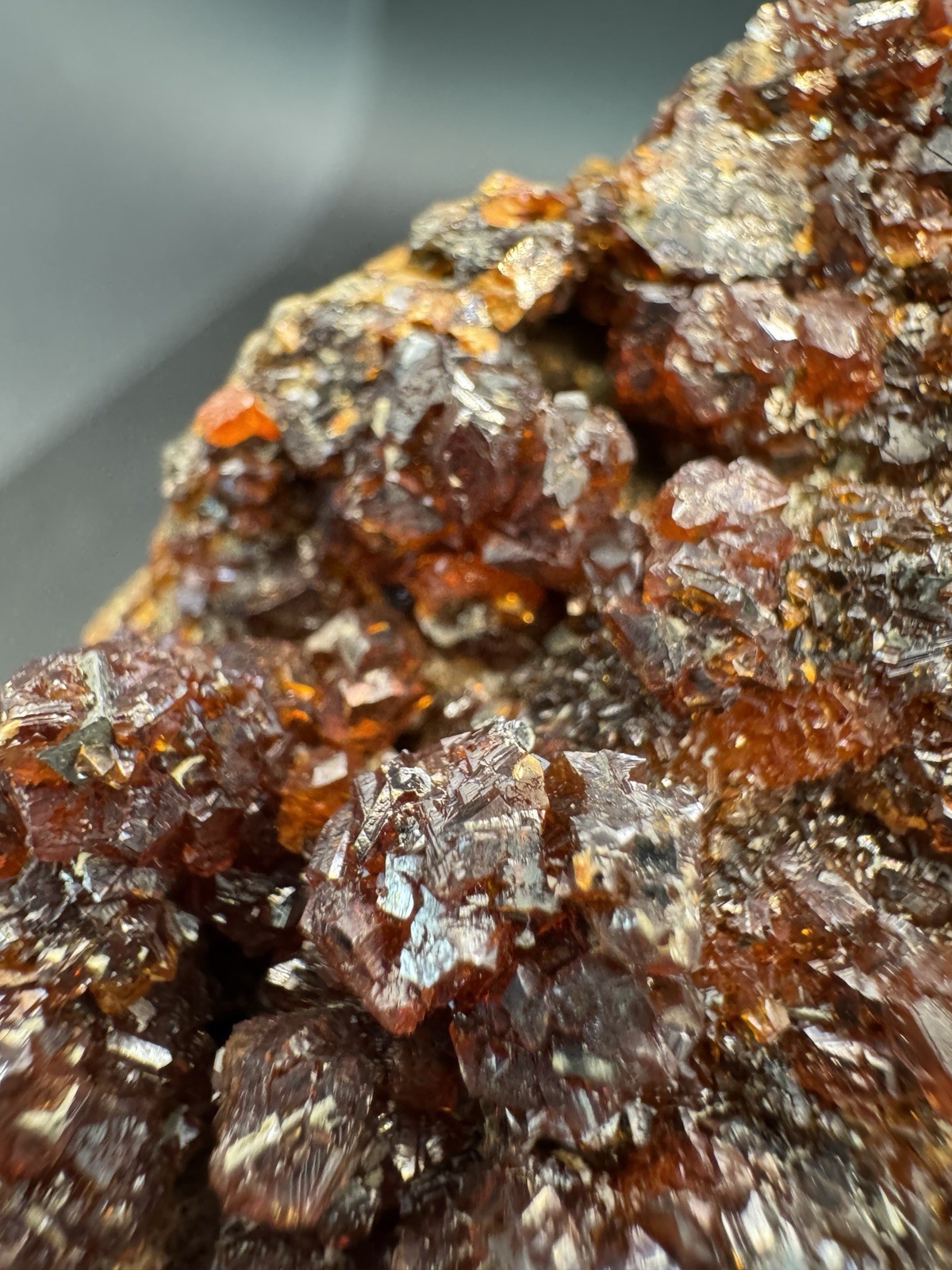 6501 EXCELLENT Red Sphalerite with BRIGHT UV and Phosphorescence Jiang Xi 92g