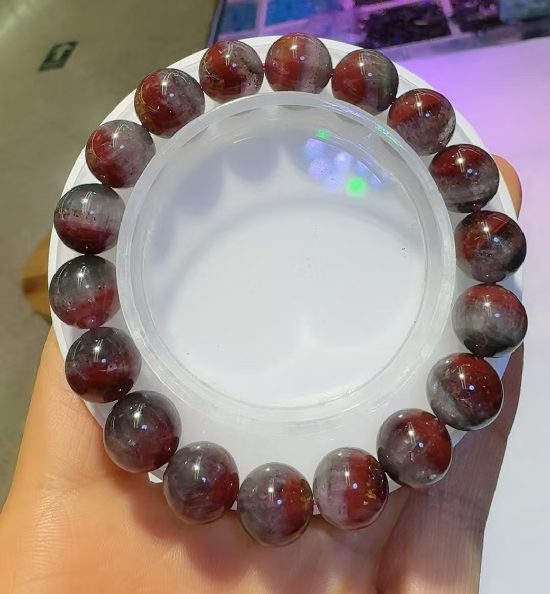 High Quality Natural Quartz Auralite 23 Crystal Bracelet Adult Collectible
