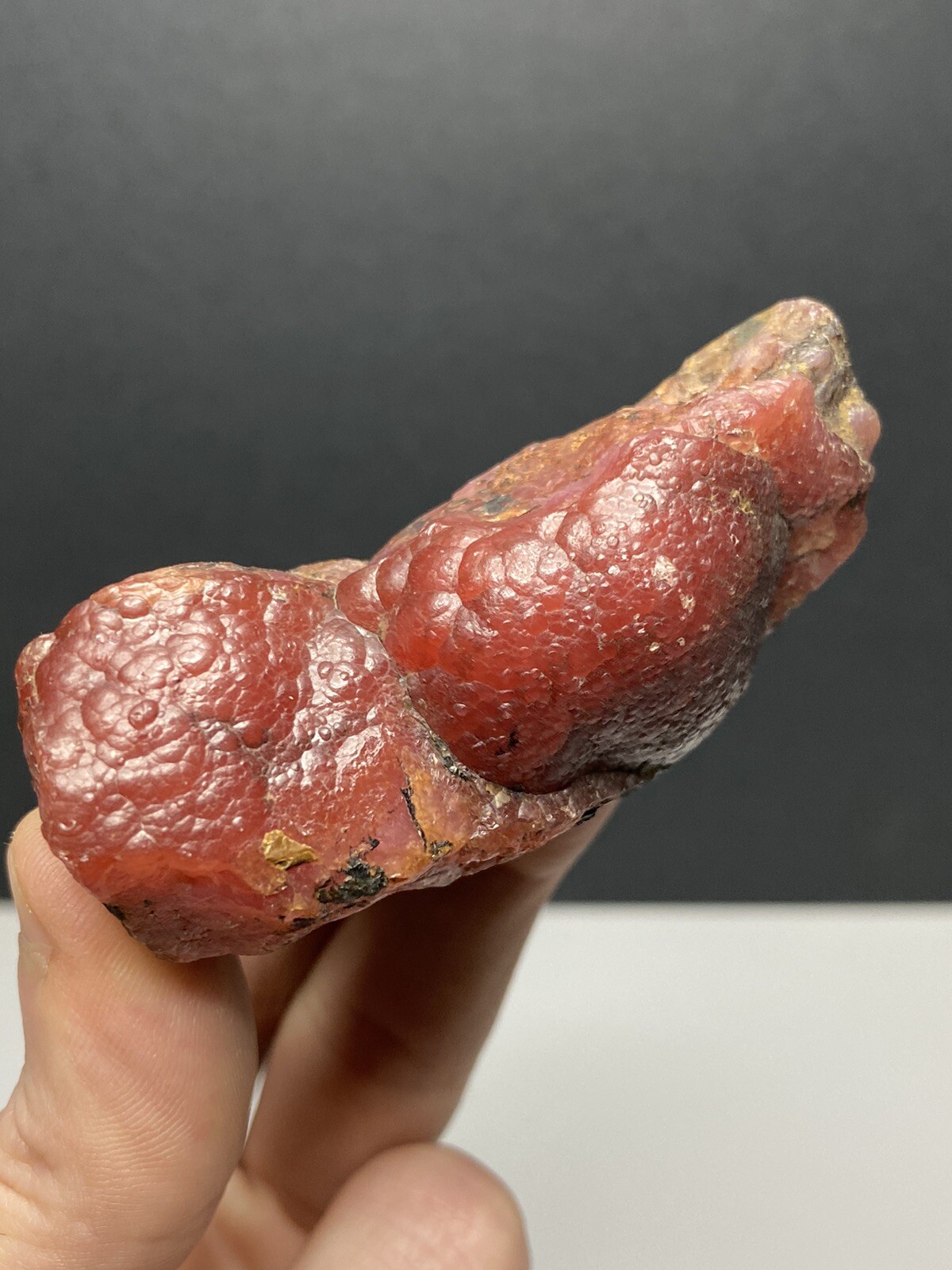Gorgeous Deep Red Botryoidal Rhodochrosite – Kazakhstan – Rare