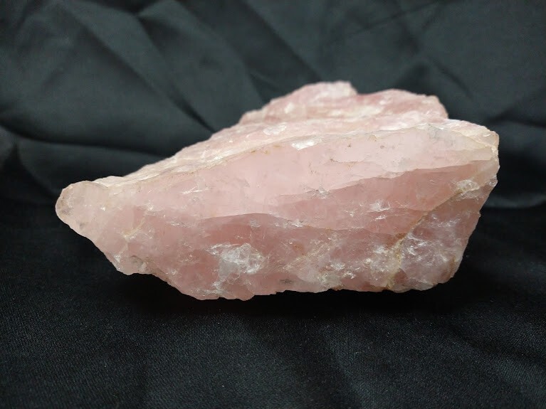 Large Rose Quartz 3 lb 1 oz Rough Natural Stones Raw Rose Quartz