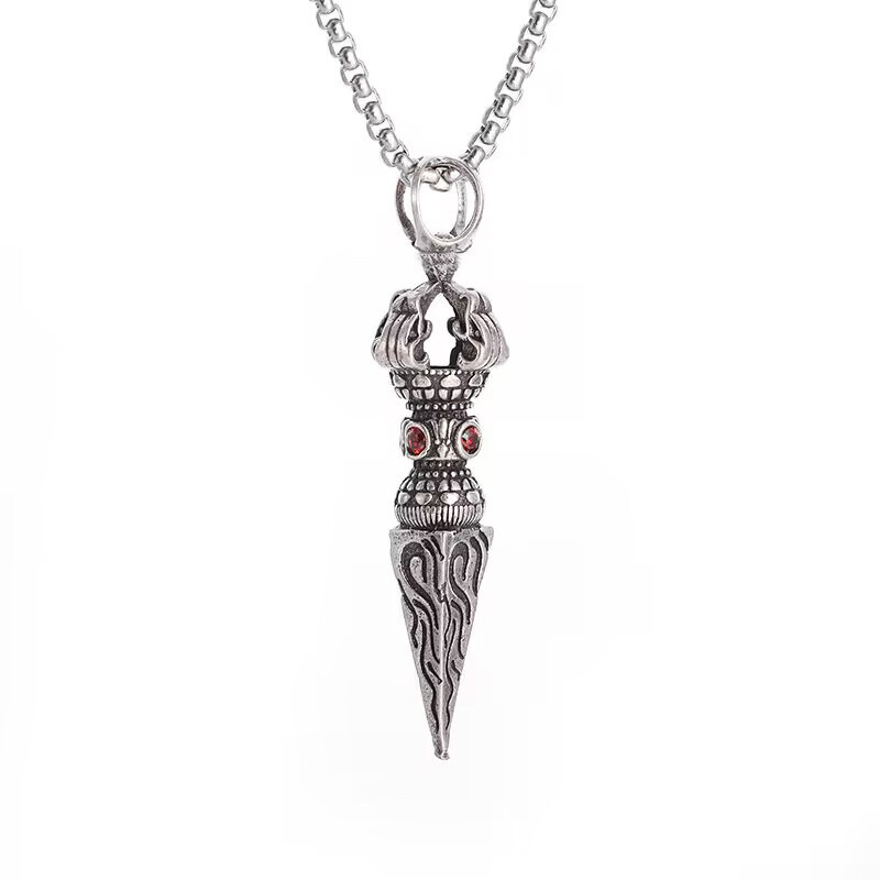 Fashion Jewelry Magic pestle Skull Pendant Necklace Gift Healing 1PC
