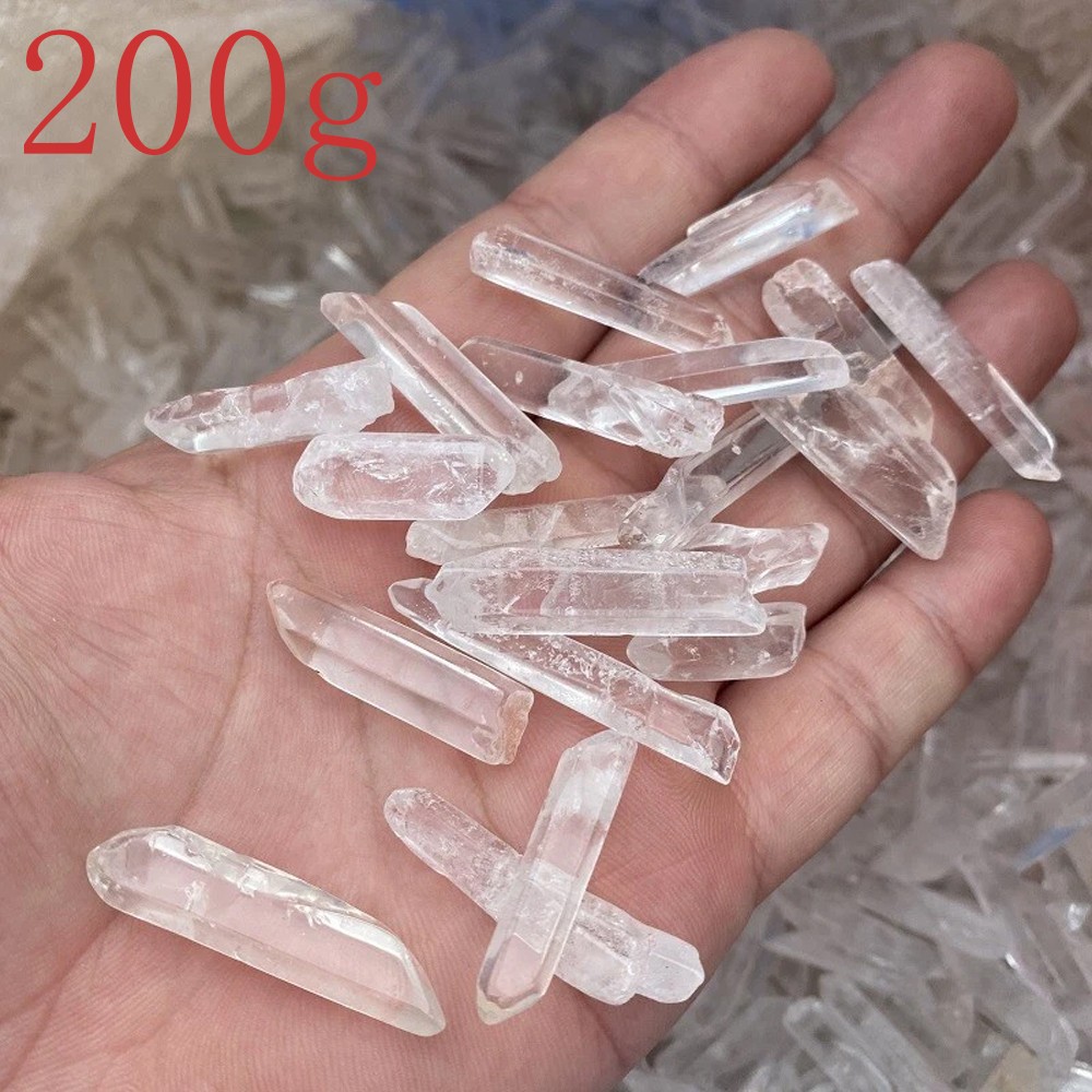 Tibet Nice Lot Natural Clear Quartz Crystal Points Wand Specimen US Seller 200g