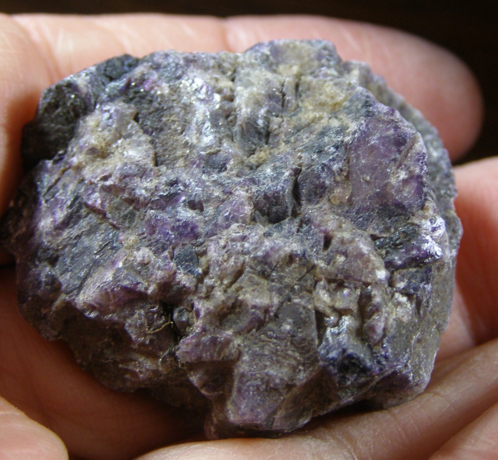NATURAL BLUE JOHN FLUORITE SPECIMEN TREAK CLIFFE 3.9 x 3.5 cm 47 gms #13