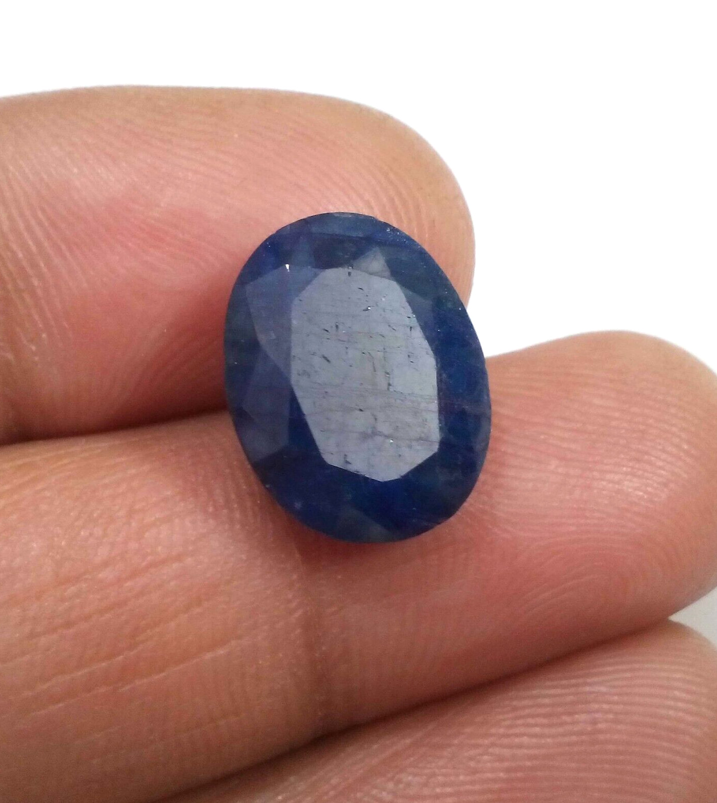 Ultimate Sapphire Gemstone Oval Shape Faceted 12.05 Crt Sapphire Loose Gemstone