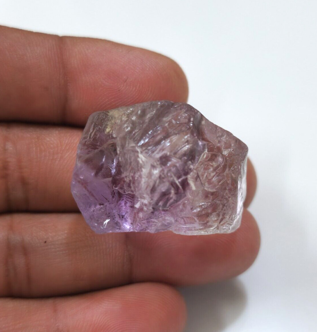 Excellent Pretty Pink Amethyst Raw 144 Crt Amethyst Crystal Rough Making Jewelry