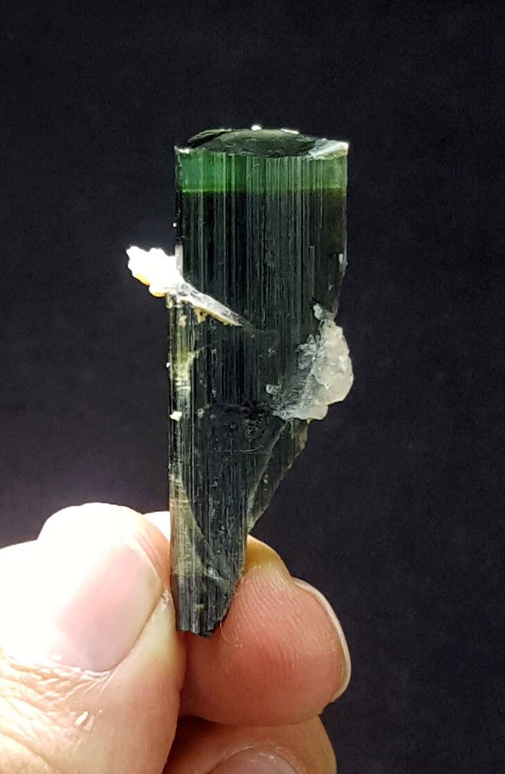 Natural Green Cap Tourmaline Crystals Spicemens From Astaknala Lot 21Pcs 692g